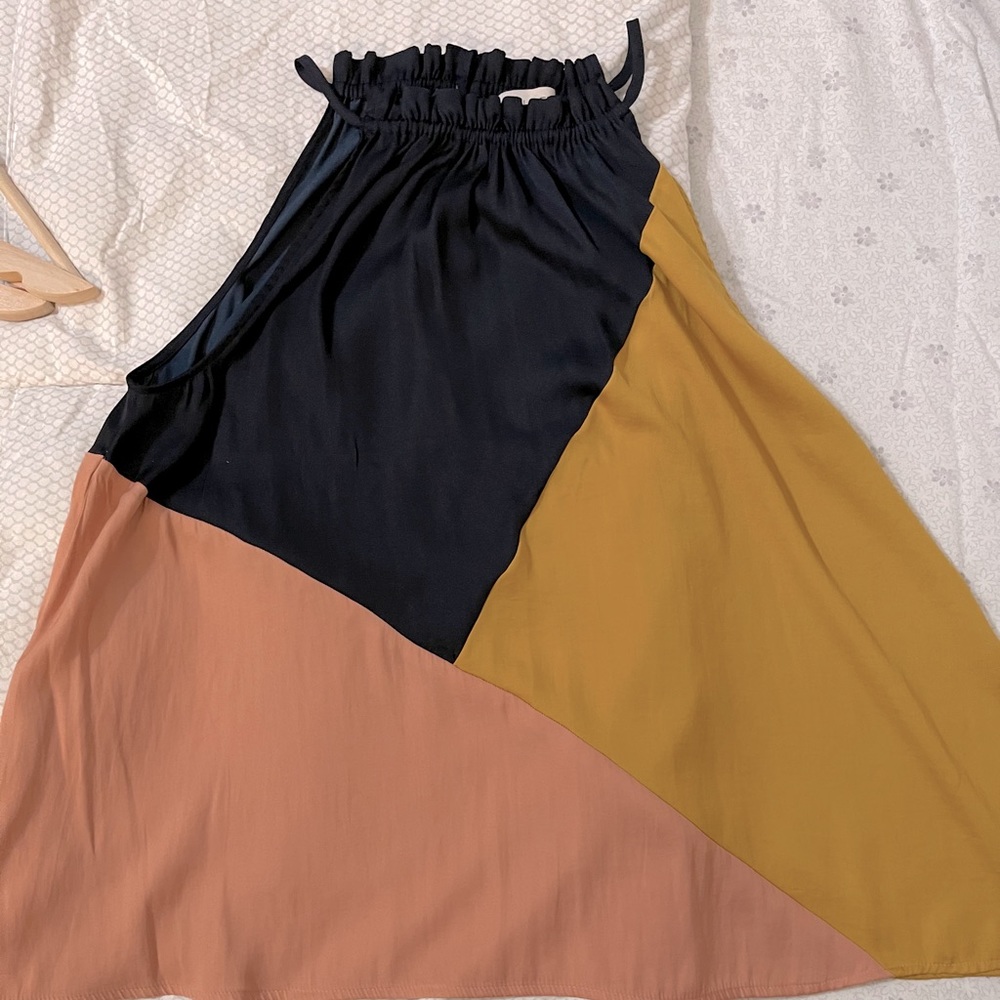 Loft color block cami top